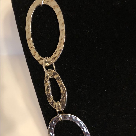 Silver Necklace & Earring Set - Picture 7 of 8